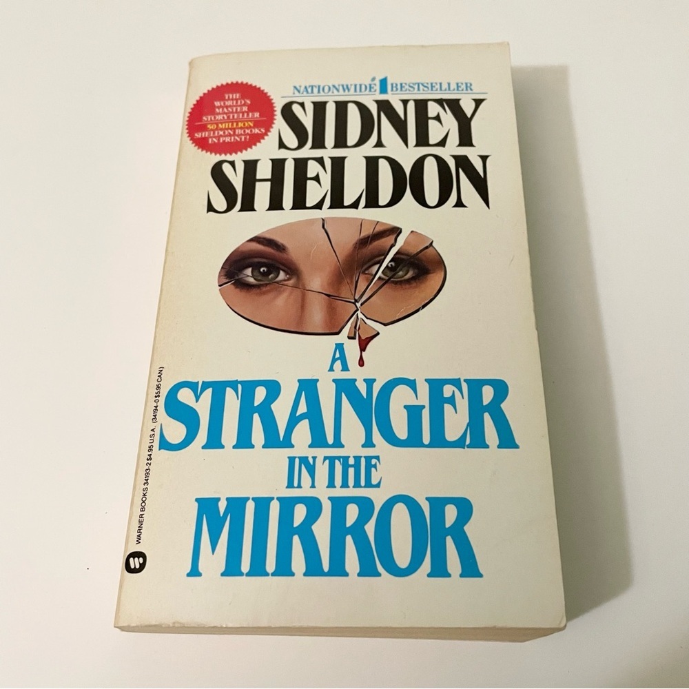 A Stranger in the Mirror by Sidney Sheldon Thriller Warner Books PB Book